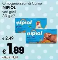Nipiol - Omogeneizzati Di Carne Nipiol - Omogeneizzati Di Carne