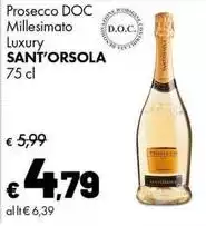 Sant'orsola - Prosecco DOC Millesimato Luxury Sant'orsola - Prosecco DOC Millesimato Luxury