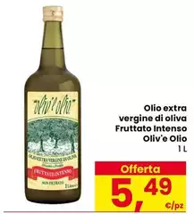 Oliv'e olio - Olio Extra Vergine Di Oliva Fruttato Intenso Oliv'e olio - Olio Extra Vergine Di Oliva Fruttato Intenso