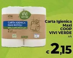 Maxi - Carta Igienica Vivi Verde Maxi - Carta Igienica Vivi Verde
