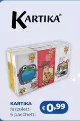 Kartika - Fazzoletti 6 Pacchetti Kartika - Fazzoletti 6 Pacchetti