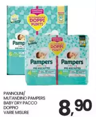 Pampers - Pannolini/Mutandino Baby Dry Pacco Doppio Pampers - Pannolini/Mutandino Baby Dry Pacco Doppio