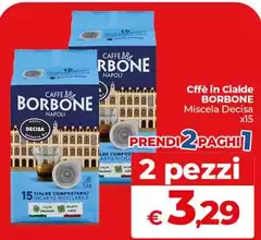 Caffe borbone - Cffè In Cialde Miscela Decisa Caffe borbone - Cffè In Cialde Miscela Decisa