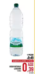 Levissima - Acqua Naturale Levissima - Acqua Naturale