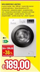 Daya - DHDW82IVA3 Lavatrice Daya - DHDW82IVA3 Lavatrice