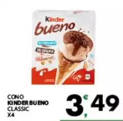 Ferrero - Cono Kinder Bueno Classic Ferrero - Cono Kinder Bueno Classic