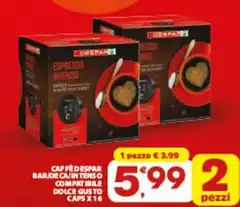 Despar - Capi Fle D Espar Bar/deca/vienso Compatible Dolce Gusto Despar - Capi Fle D Espar Bar/deca/vienso Compatible Dolce Gusto