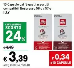 Illy - Capsule Caffé Compatibili Nespresso Illy - Capsule Caffé Compatibili Nespresso