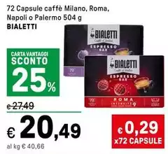 Bialetti - Capsule Caffè Milano Bialetti - Capsule Caffè Milano