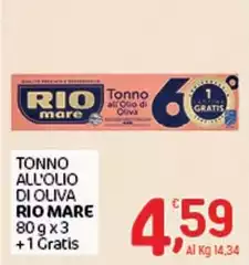 Rio Mare - Tonno All'olio Di Oliva Rio Mare - Tonno All'olio Di Oliva