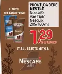 Nestlè - Prontlda Bere Nestlè - Prontlda Bere