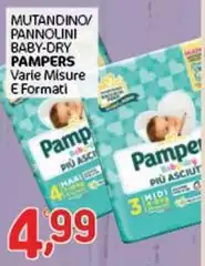 Pampers - Mutandino/ Pannolini Baby-Dry Pampers - Mutandino/ Pannolini Baby-Dry