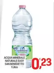 San Benedetto - Acqua Minerale Naturale Easy San Benedetto - Acqua Minerale Naturale Easy