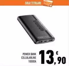Solo - Power Bank Cellularline Solo - Power Bank Cellularline