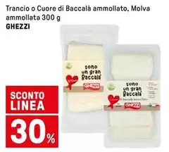 Ghezzi - Trancio O Cuore Di Baccalà Ammollato, Molva Ammollata Ghezzi - Trancio O Cuore Di Baccalà Ammollato, Molva Ammollata