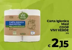 Vivi verde coop - Carta Igienica Maxi Vivi verde coop - Carta Igienica Maxi