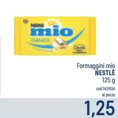 Nestlè - Formaggini Mio Nestlè - Formaggini Mio