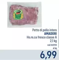 Amadori - Petto Di Pollo Intero Amadori - Petto Di Pollo Intero