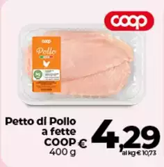 Coop - Petto Di Pollo A Fette Coop - Petto Di Pollo A Fette
