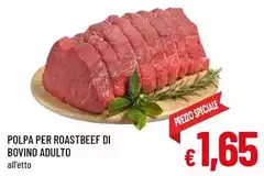 Polpa Per Roastbeef Di Bovino Adulto Polpa Per Roastbeef Di Bovino Adulto