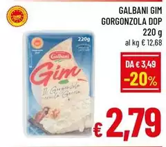 Galbani - Gim Gorgonzola DOP Galbani - Gim Gorgonzola DOP