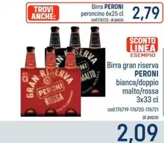 Peroni - Birra Gran Riserva Peroni - Birra Gran Riserva