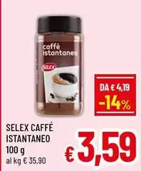 Selex - Caffè Istantaneo Selex - Caffè Istantaneo