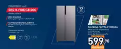 Hoover - Frigorifero Maxi SBS H-Fridge 500 HHSBSO 6174DX Hoover - Frigorifero Maxi SBS H-Fridge 500 HHSBSO 6174DX