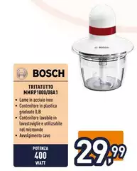 Bosch - Tritatutto MMRP1000/08A1 Bosch - Tritatutto MMRP1000/08A1