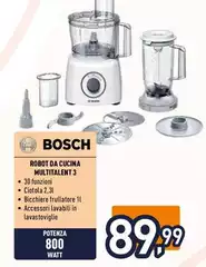 Bosch - Robot Da Cucina Multivalent 3 Bosch - Robot Da Cucina Multivalent 3