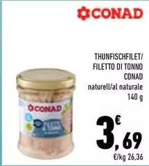 Conad - Filetto Di Tonno
