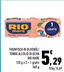 Rio Mare - Thunfisch In Olivenöl/ Tonno All'Olio Di Oliva