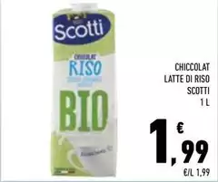 Scotti - Chiccolat Latte Di Riso Scotti - Chiccolat Latte Di Riso