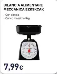 Electroline - Bilancia Alimentare Meccanica EZKSKCAK Electroline - Bilancia Alimentare Meccanica EZKSKCAK