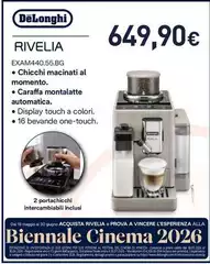 De Longhi - Rivelia EXAM440.55.BG De Longhi - Rivelia EXAM440.55.BG