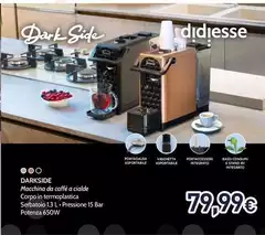 Didiesse - Darkside Macchina Da Caffe A Cialde Didiesse - Darkside Macchina Da Caffe A Cialde