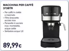 Electroline - Macchina Per Caffe 373BTR Electroline - Macchina Per Caffe 373BTR