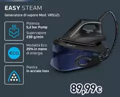 Rowenta - Easy Steam Generatore Di Vapore Mod. VR5121 Rowenta - Easy Steam Generatore Di Vapore Mod. VR5121