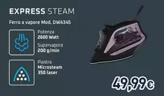 Rowenta - Express Steam Ferro Vapore Mod. DW4345 Rowenta - Express Steam Ferro Vapore Mod. DW4345