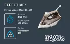 Rowenta - Effective+ Ferro A Vapore Mod. DX1635 Rowenta - Effective+ Ferro A Vapore Mod. DX1635