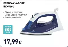 Electroline - Ferro A Vapore IRON580 Electroline - Ferro A Vapore IRON580