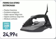 Electroline - Ferro Da Stiro EXTIRON581 Electroline - Ferro Da Stiro EXTIRON581