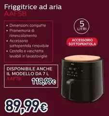 Aeg - Friggitrice Ad Aria AAF5B Aeg - Friggitrice Ad Aria AAF5B