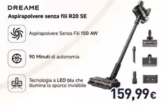 Dreame - Aspirapolvere Senza Fili R20 SE