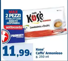Kosè - Caffe' Armonioso
