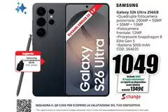 Samsung - Galaxy S26 Ultra 256GB