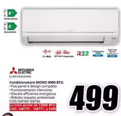 Mitsubishi - Condizionatore Mono 9000 Btu Mitsubishi - Condizionatore Mono 9000 Btu