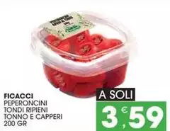 Ficacci - Peperoncini Tondi Ripieni Tonno E Capperi