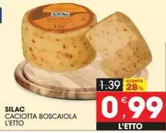 Silac - Caciotta Boscaiola L'etto