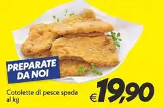 Cotolette Di Pesce Spada